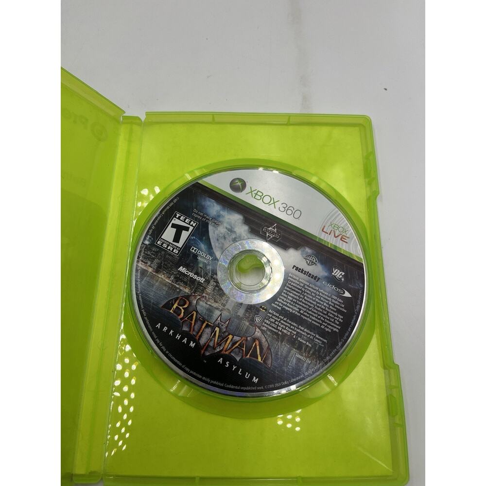 Batman: Arkham Asylum (Microsoft Xbox 360, 2009)